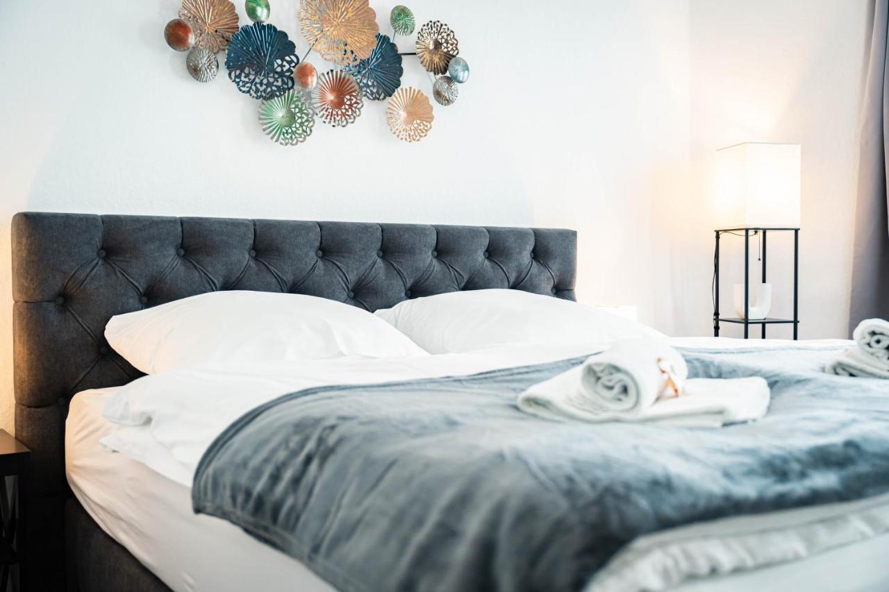 Apartmento Blue Magdeburg - Zentral - Wifi - Netflix Buitenkant foto