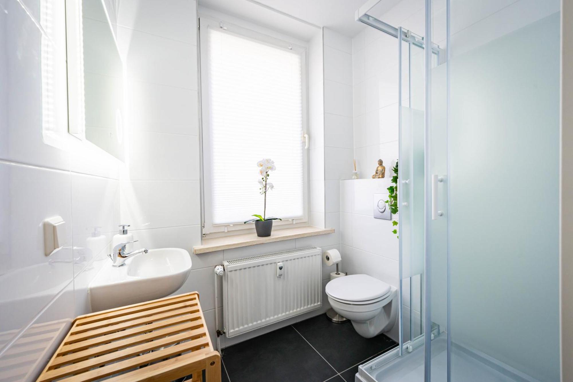 Apartmento Blue Magdeburg - Zentral - Wifi - Netflix Buitenkant foto