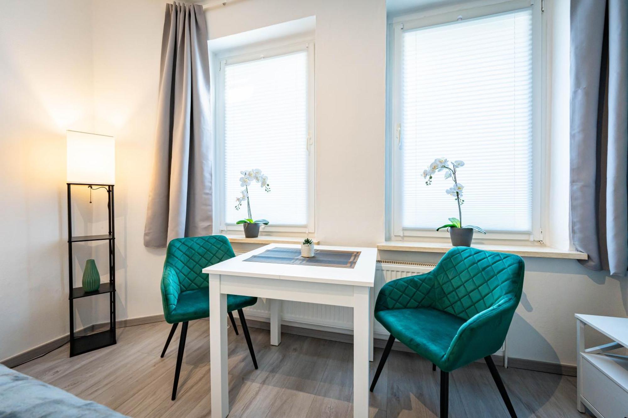 Apartmento Blue Magdeburg - Zentral - Wifi - Netflix Buitenkant foto